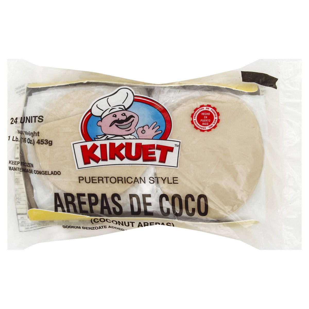 slide 4 of 5, Kikuet Arepas 24 ea, 1 ct