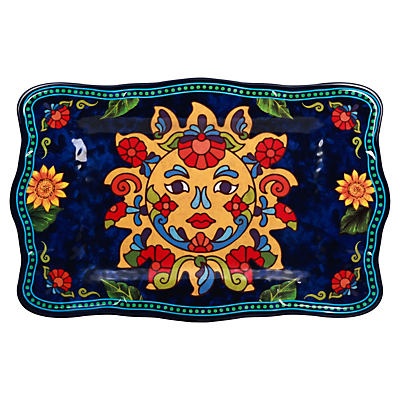 slide 1 of 1, Cocinaware Talavera Rect Tray 17in, 17 in