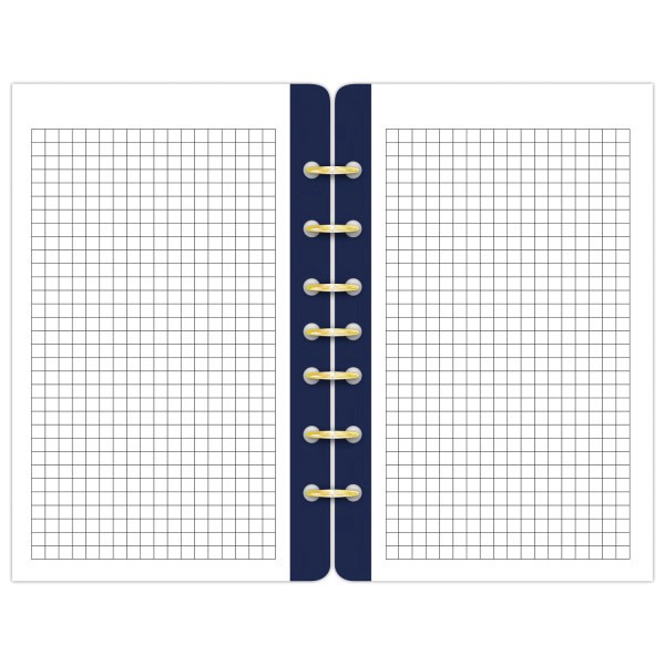slide 2 of 2, Emily Ley Simplified System Notes Refill, Grid, 5 3/8'' X 8 1/2'', Undated, 1 ct