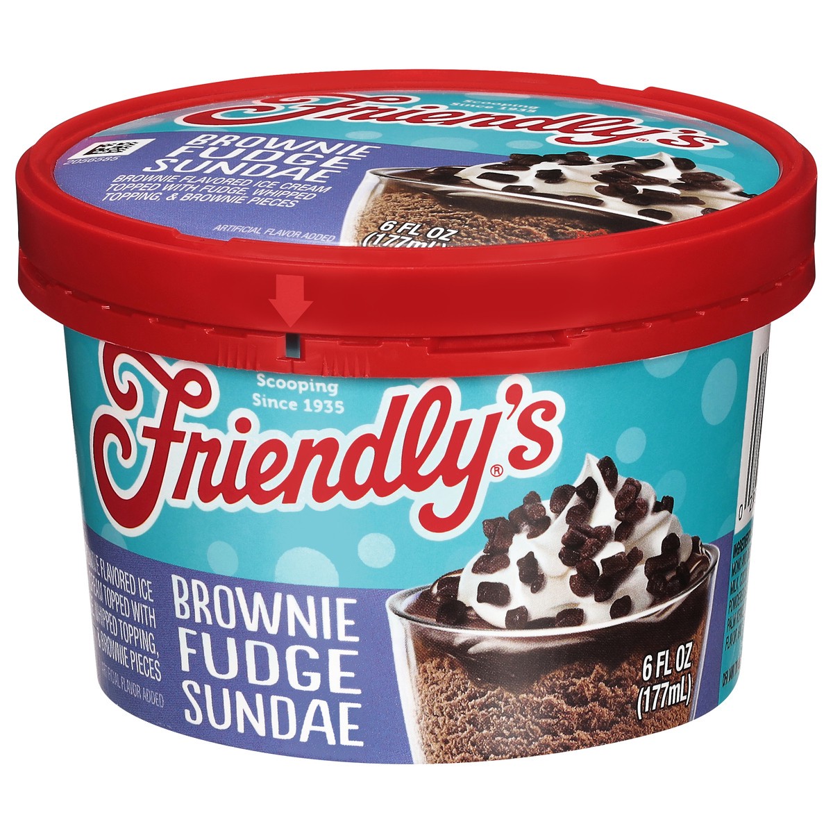 slide 2 of 4, Frndly Sc Brwne Fdg Sndae, 6 fl oz
