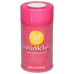 Wilton Pink Sugar Sprinkles