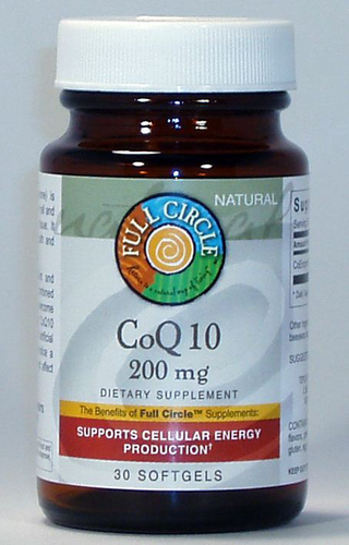 slide 1 of 1, Full Circle Market CoQ-10 Softgels, 30 ct; 200 mg