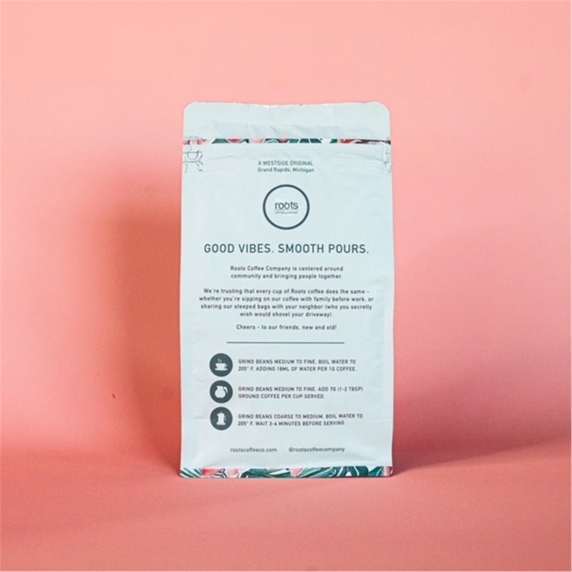 slide 2 of 5, Roots Coffee Company Guatemala Whole Bea - 12 oz, 12 oz