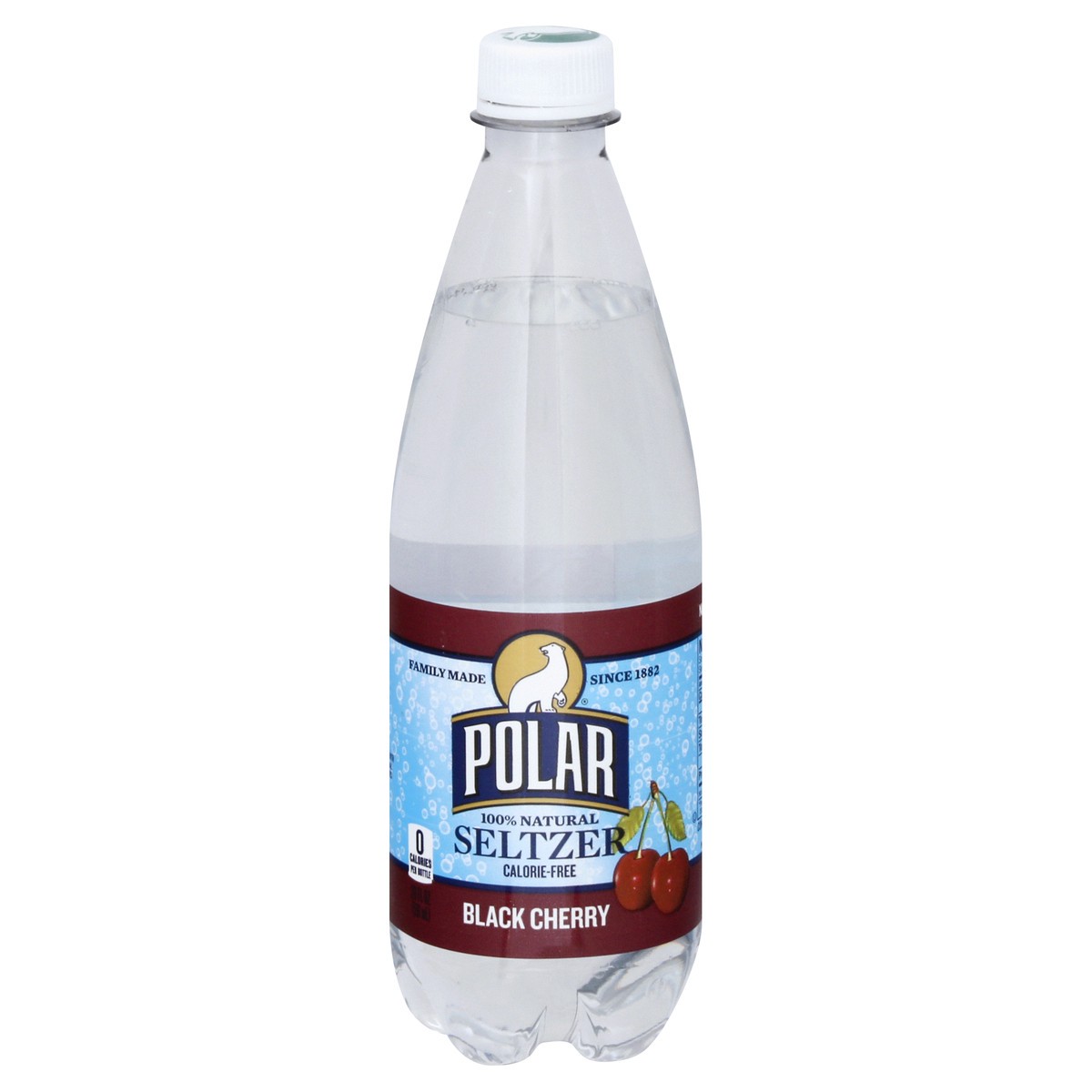 slide 10 of 12, Polar 100% Natural Black Cherry Seltzer - 20 oz, 20 oz