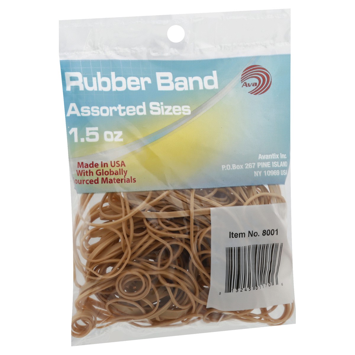 slide 2 of 9, AVA Assorted Sizes Rubber Band 1.5 oz, 1.5 oz