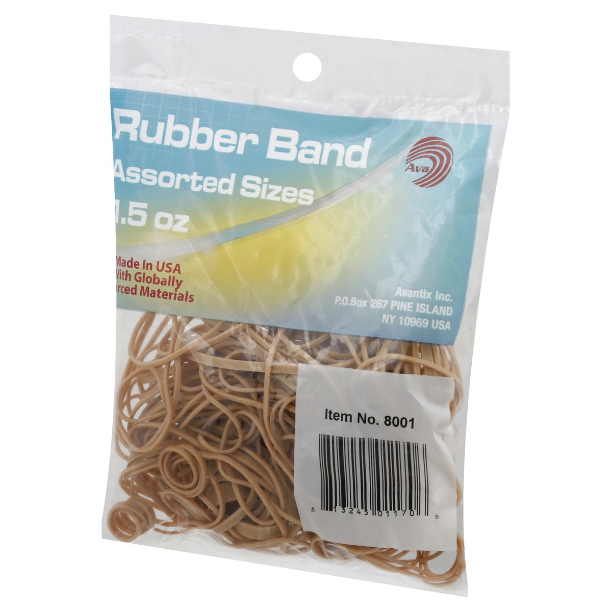slide 3 of 9, AVA Assorted Sizes Rubber Band 1.5 oz, 1.5 oz