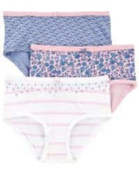 Carter's Carters 3-Pack Stretch Cotton Underwear Multi 6-6X