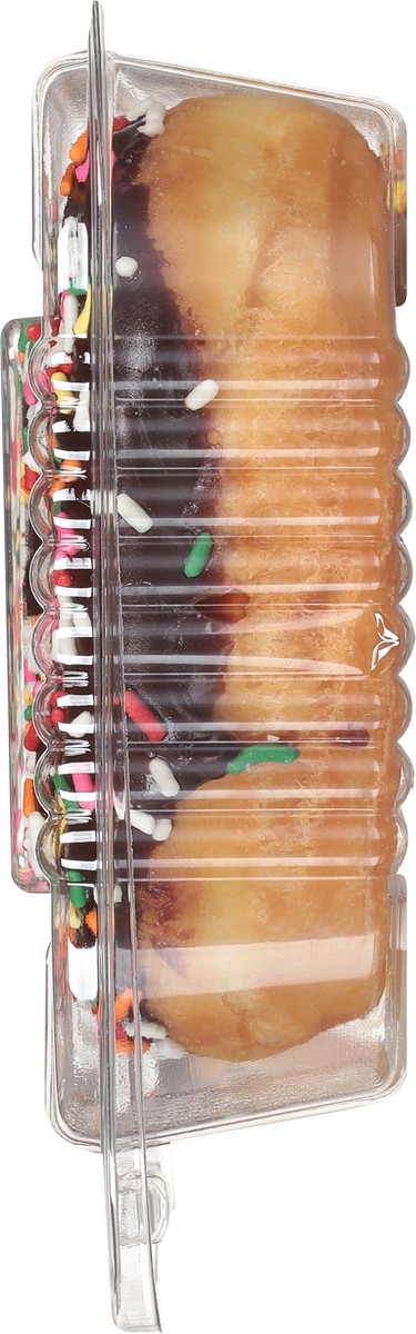 slide 2 of 9, Lunds & Byerlys Raised Choc Iced Sprinkled Donuts 3 ea, 1 ct