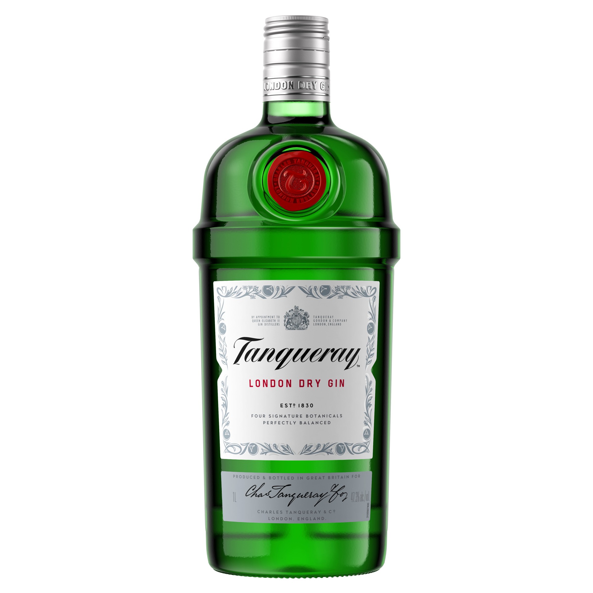 slide 1 of 7, Tanqueray London Dry Gin, 1 L, 1 liter