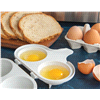 slide 4 of 5, Nordic Ware Microwave 2-Cup Egg Poacher - White, 1 ct