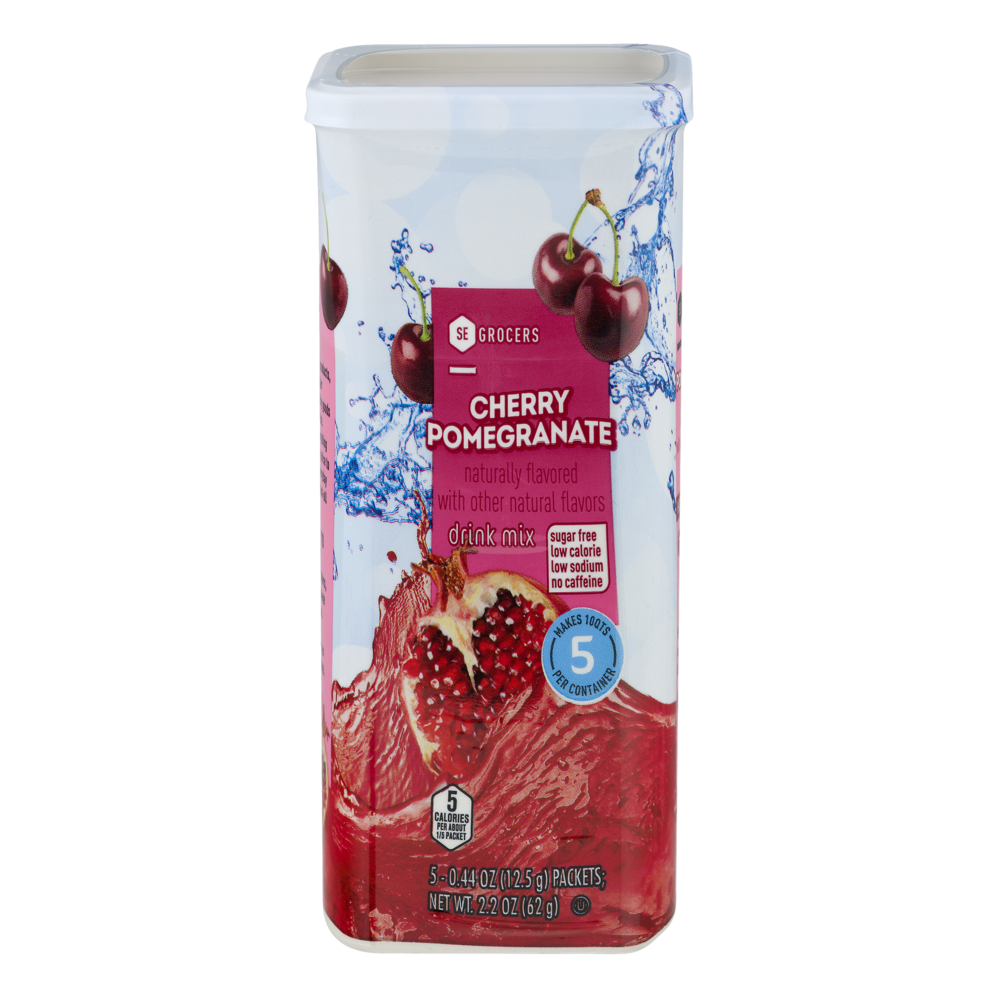 slide 1 of 1, SE Grocers Cherry Pom Drink Mix - 10 qt, 10 qt