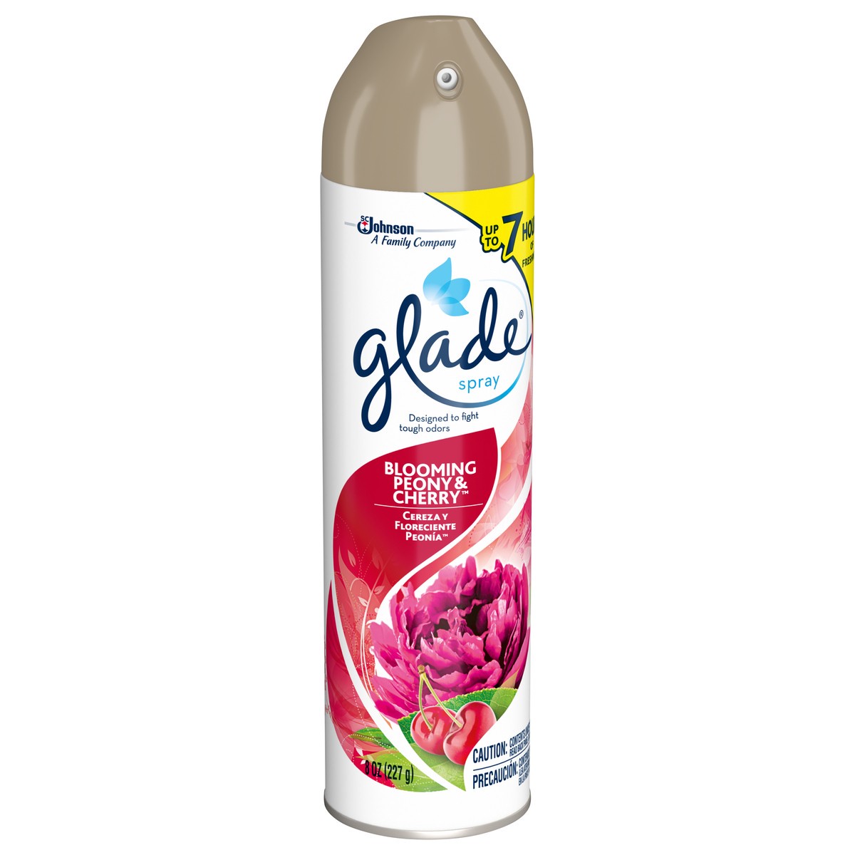 slide 5 of 7, Glade Aero Peony & Cherry, 8 fl oz