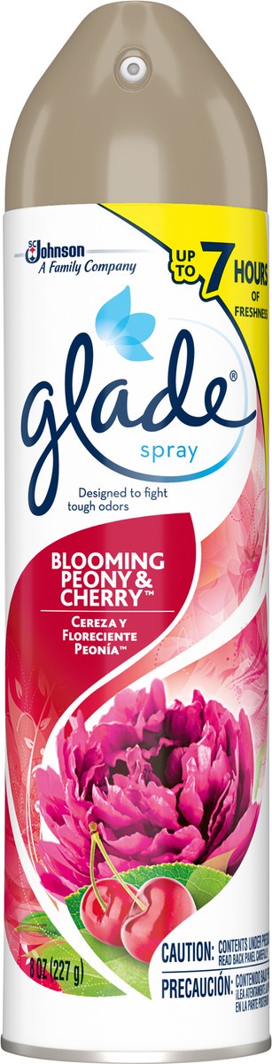 slide 2 of 7, Glade Aero Peony & Cherry, 8 fl oz