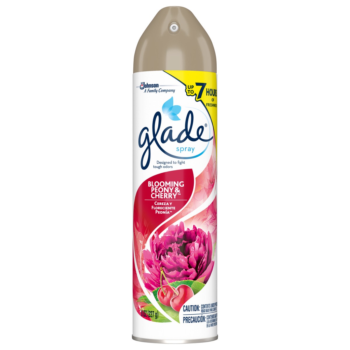 slide 7 of 7, Glade Aero Peony & Cherry, 8 fl oz