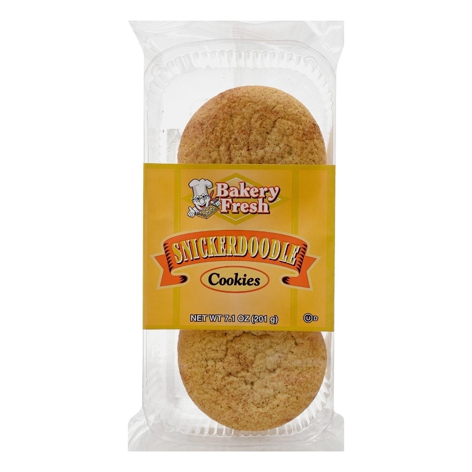 slide 1 of 1, Bakery Fresh Snickerdoodle Cookies, 7.1 oz