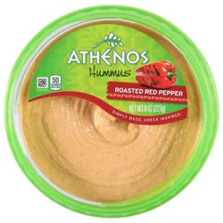 Athenos Roasted Red Pepper Hummus 8 oz