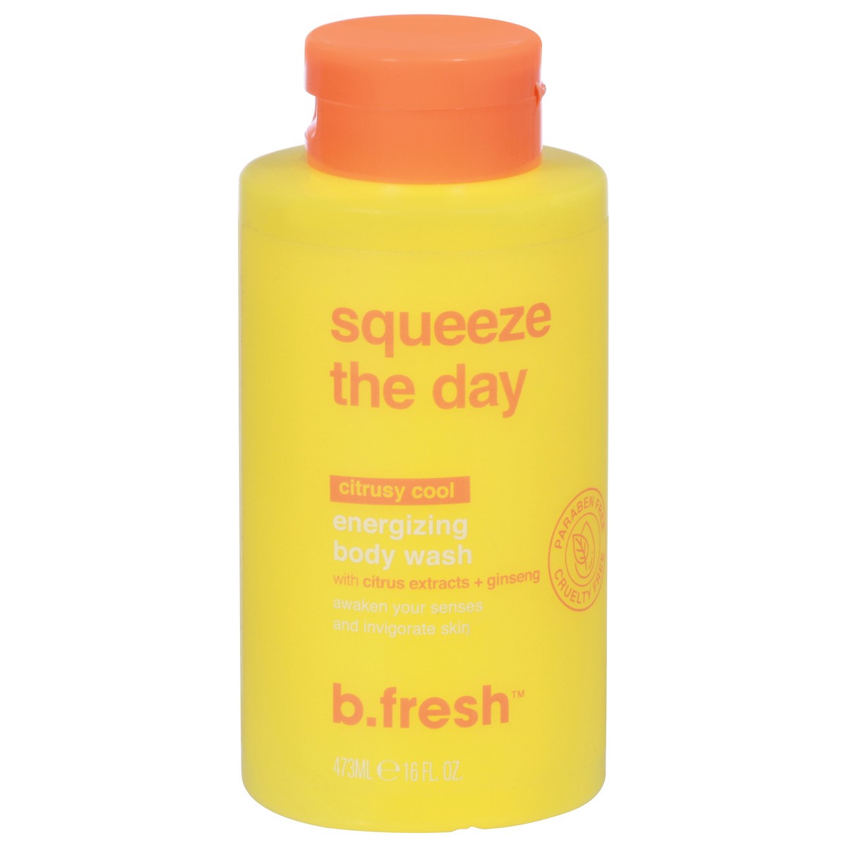 slide 9 of 9, b.fresh Energizing Citrusy Cool Body Wash with Citrus Extracts + Ginseng 16 fl oz, 1 ct