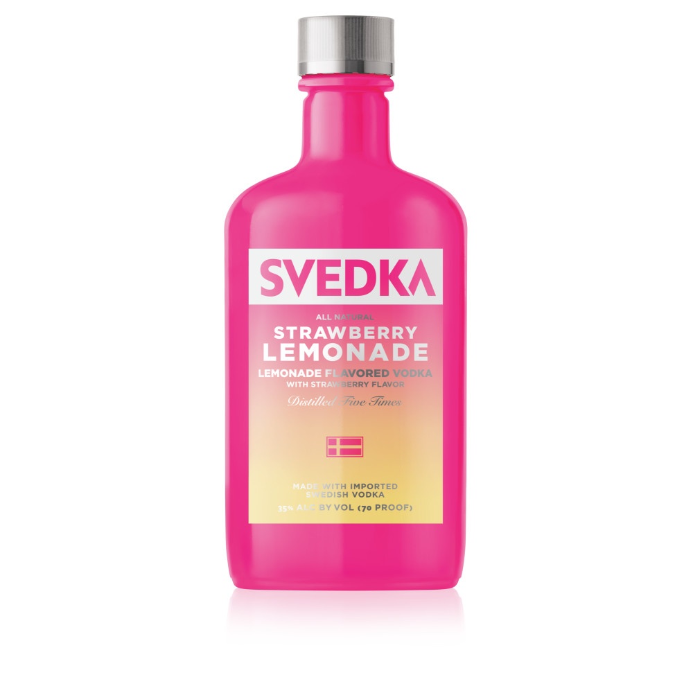 SVEDKA Strawberry Lemonade Flavored Vodka 200 ml | Shipt