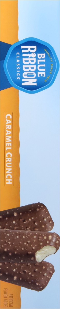 slide 8 of 9, Blue Ribbon Classics Caramel Crunch Frozen Treat Bar, 24 fl oz