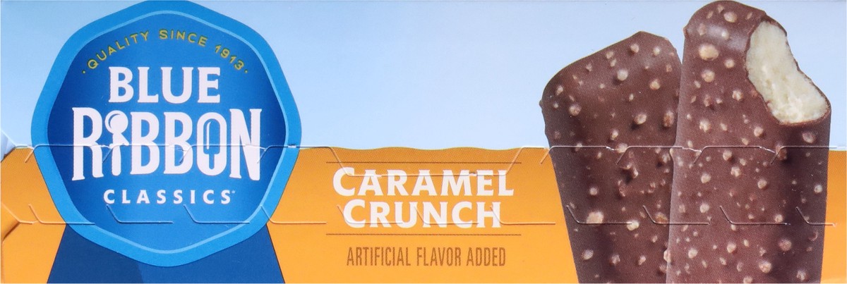 slide 9 of 9, Blue Ribbon Classics Caramel Crunch Frozen Treat Bar, 24 fl oz