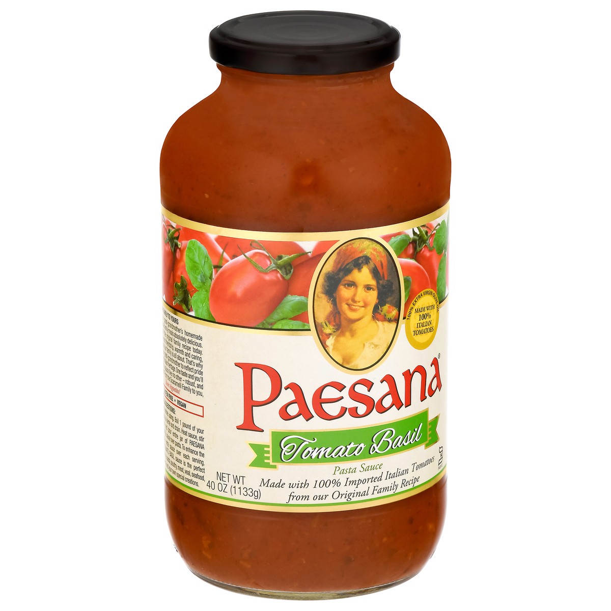 slide 4 of 14, Paesana Tomato Basil Pasta Sauce 40 oz, 40 oz