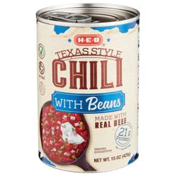 H-E-B Texas Style Chili with Beans