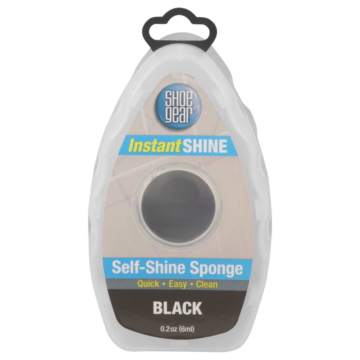 slide 3 of 11, Shoe Gear Black Self-Shine Sponge 0.2 oz, 0.2 oz