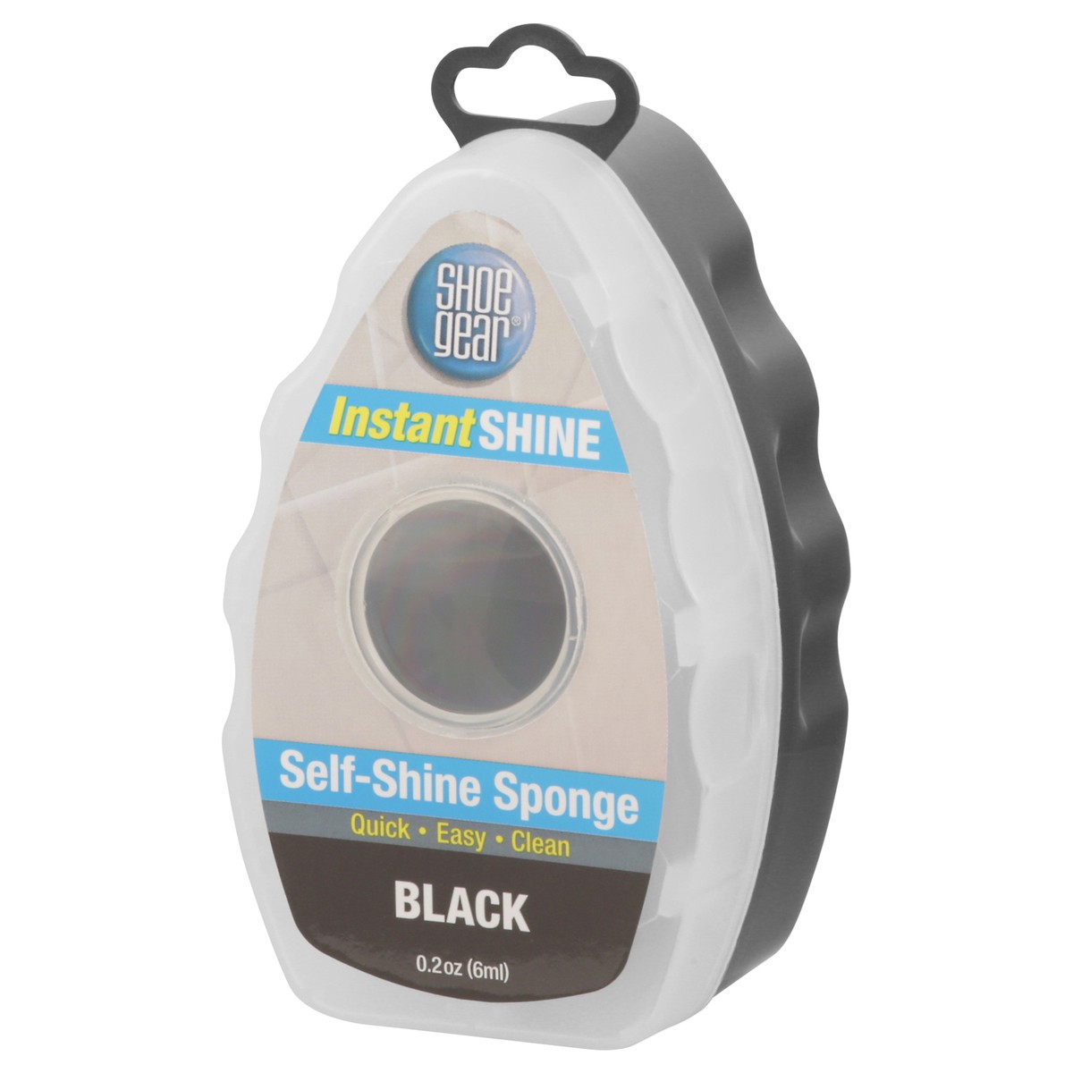 slide 10 of 11, Shoe Gear Black Self-Shine Sponge 0.2 oz, 0.2 oz