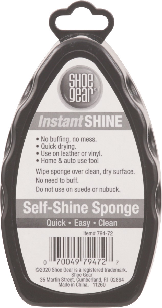 slide 5 of 11, Shoe Gear Black Self-Shine Sponge 0.2 oz, 0.2 oz