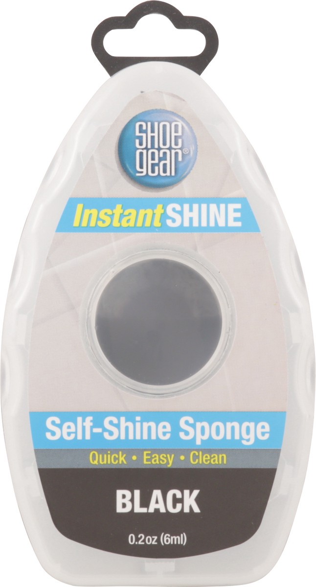 slide 11 of 11, Shoe Gear Black Self-Shine Sponge 0.2 oz, 0.2 oz