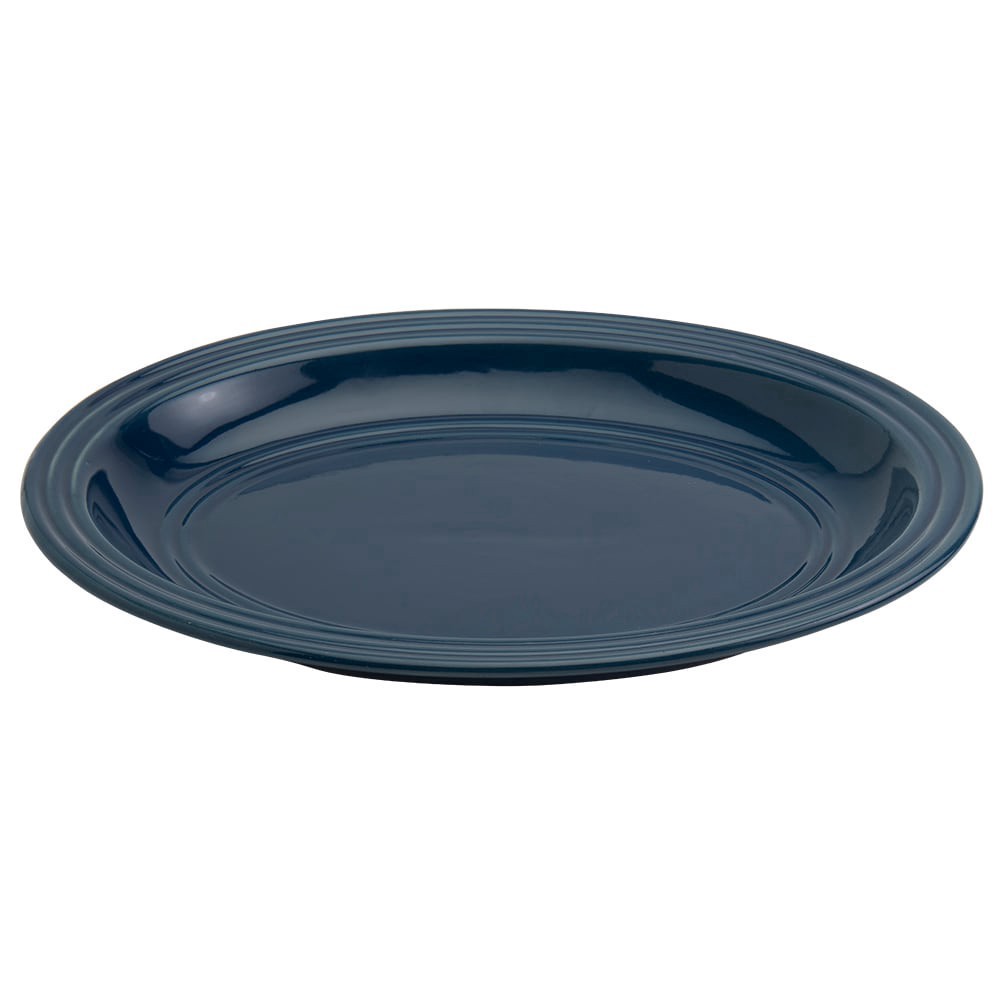 slide 1 of 2, Dash Of That Grace Oval Serving Platter - Ink, 1 ct