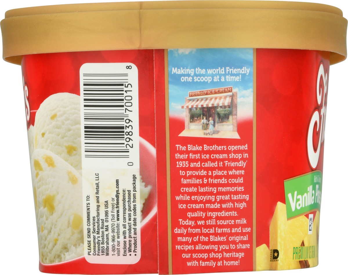 slide 3 of 12, Friendly's Premium Vanilla Pineapple Ice Cream 1.5 qt, 1.5 qt