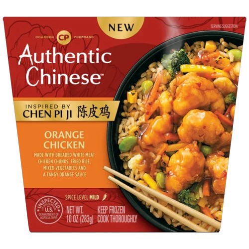 slide 1 of 1, Authentic Chinese™ frozen orange chicken, 10 oz