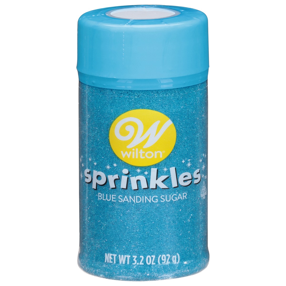 slide 1 of 14, Wilton Sprinkle Sanding Sugar - Blue, 3.2 oz
