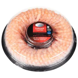 Hy-vee Fish Market Cooked & Peeled Shrimp Platter