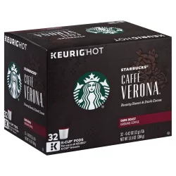 Starbucks Caff Verona K-Cup Pods - 32 ct