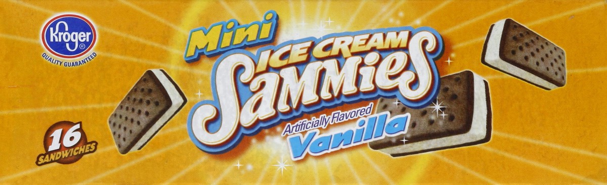 slide 4 of 6, Kroger Mini Vanilla Ice Cream Snowboard Sandwiches, 36.8 oz