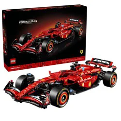 LEGO Technic Ferrari SF-24 F1 Car Model Kit for Adult F1 Fans 42207
