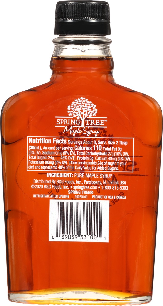 slide 5 of 12, Spring Tree 100% Pure Maple Syrup 8.5 fl oz, 8.5 fl oz
