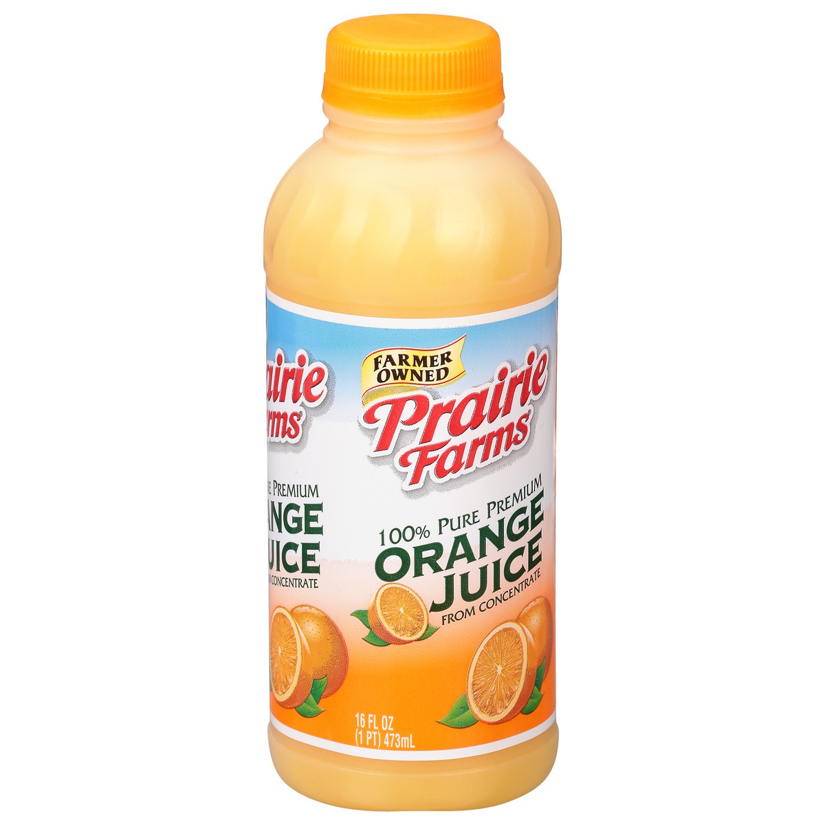 slide 10 of 11, Prairie Farms Orange Juice - 16 fl oz, 16 fl oz