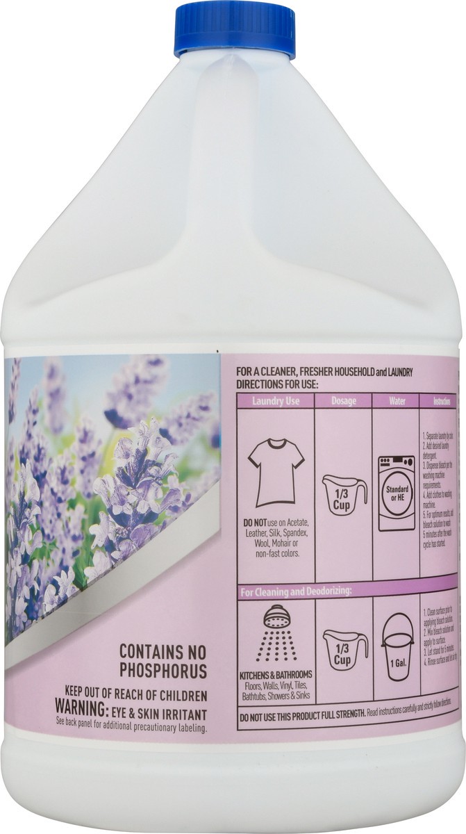slide 5 of 9, Se Grocers Low Splsh Bleach Lavender, 121 oz