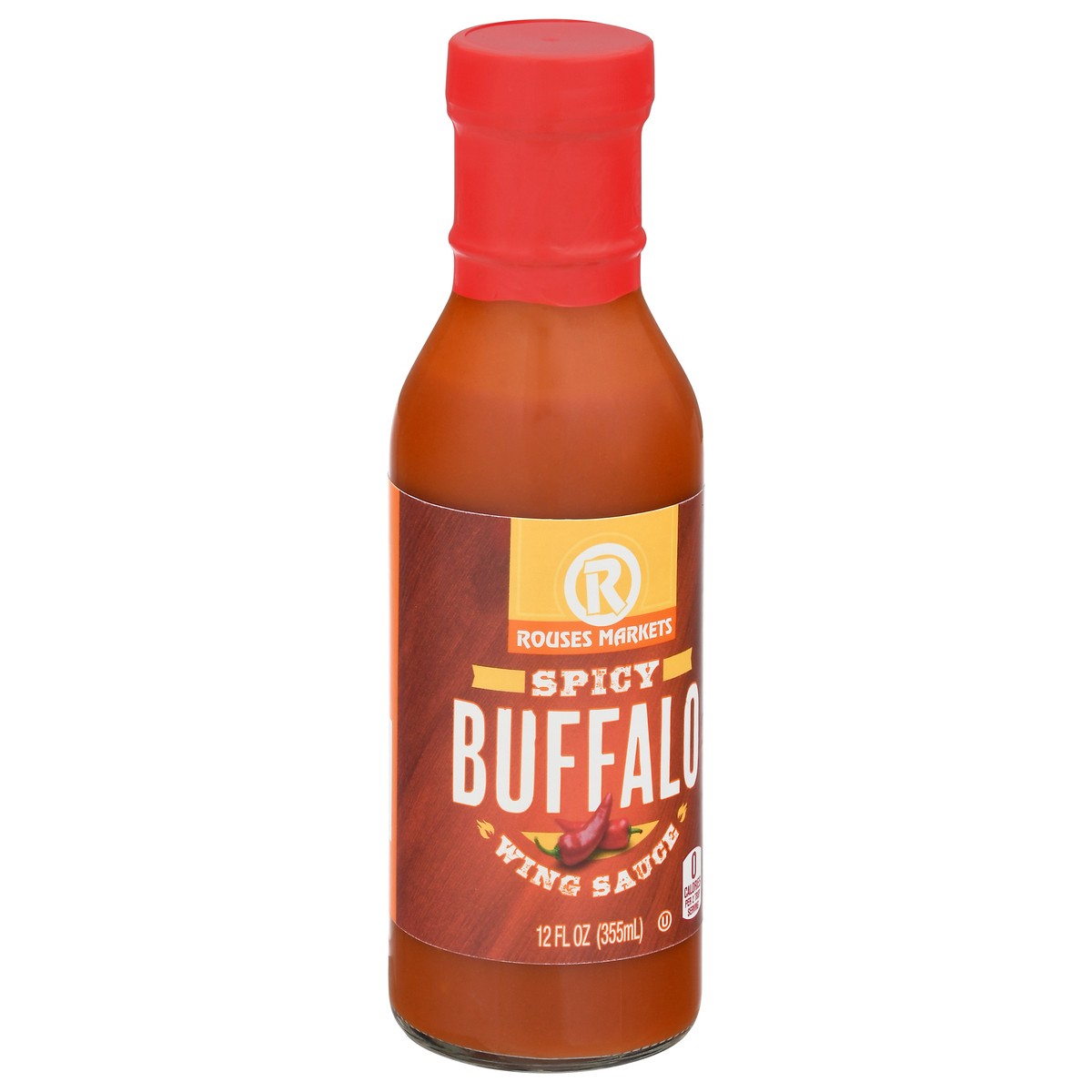 slide 3 of 9, Rouses Markets Spicy Buffalo Wing Sauce 12 fl oz, 12 fl oz