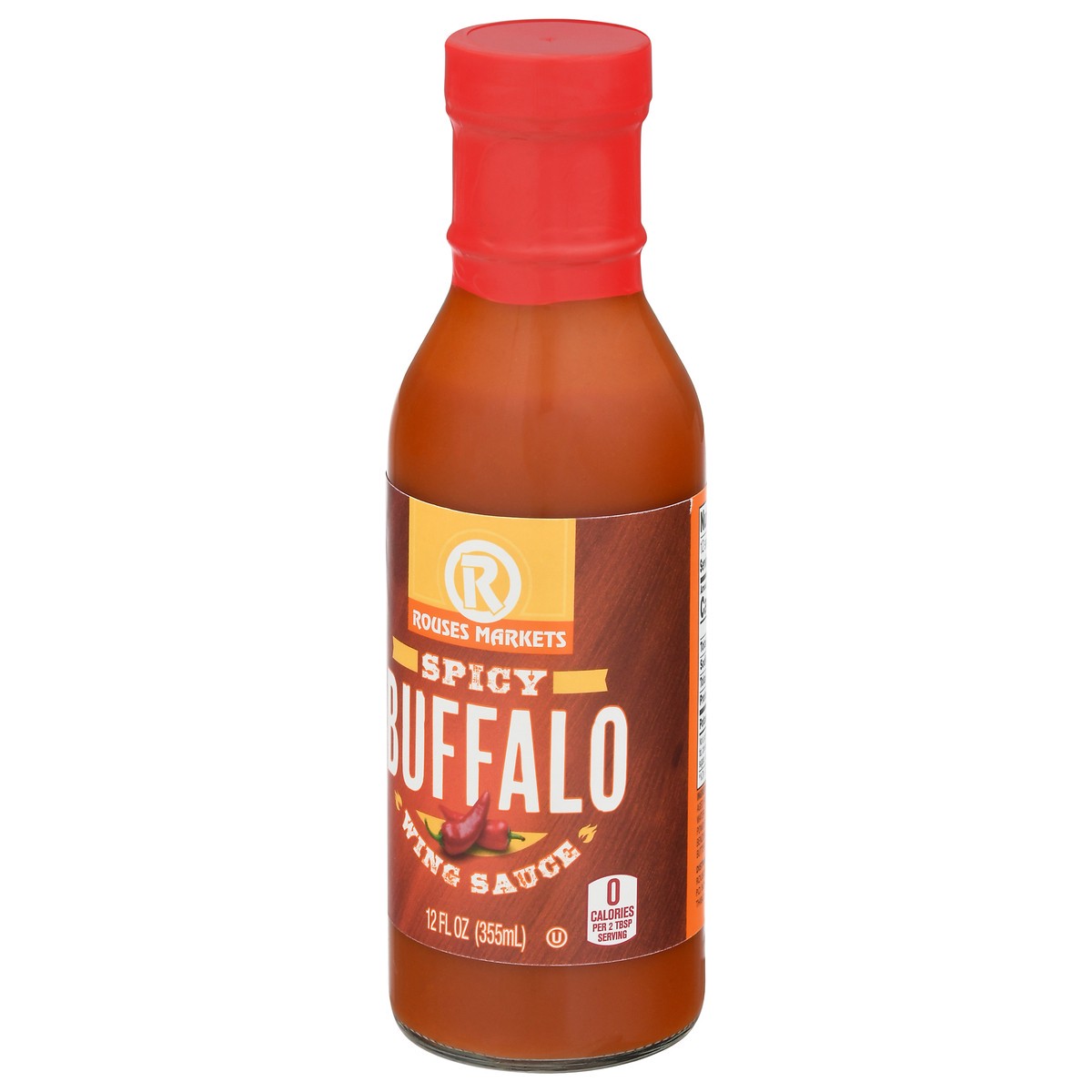 slide 2 of 9, Rouses Markets Spicy Buffalo Wing Sauce 12 fl oz, 12 fl oz