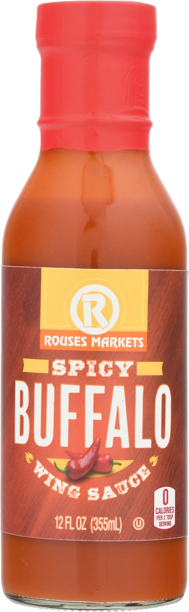slide 5 of 9, Rouses Markets Spicy Buffalo Wing Sauce 12 fl oz, 12 fl oz