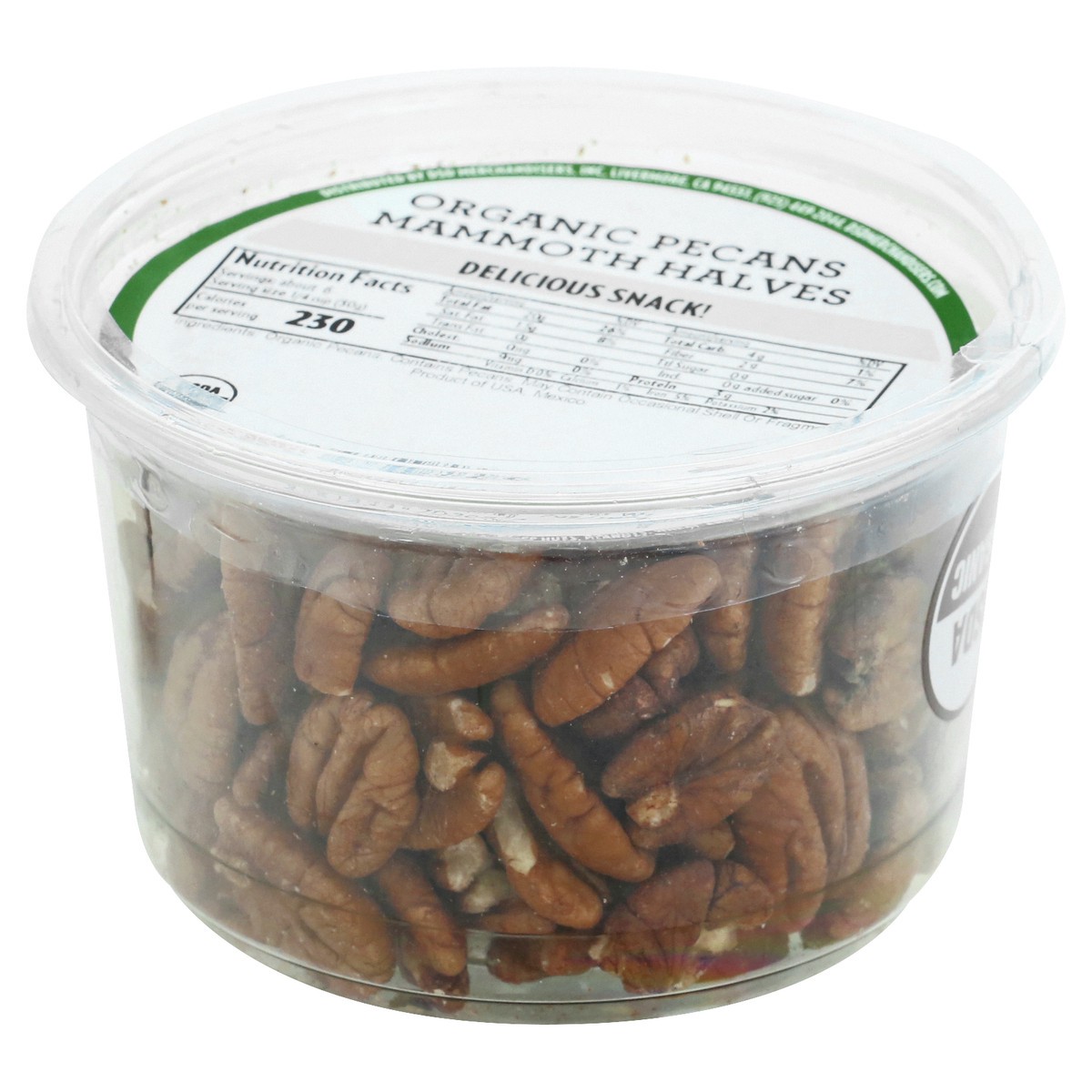 slide 6 of 9, DSD Merchandisers Pecans Organic - 7 OZ, 7 oz