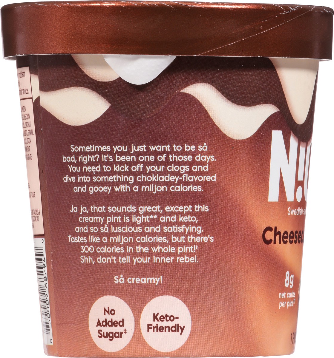 slide 10 of 14, Nick's Cheesecake Brownie, 1 pt