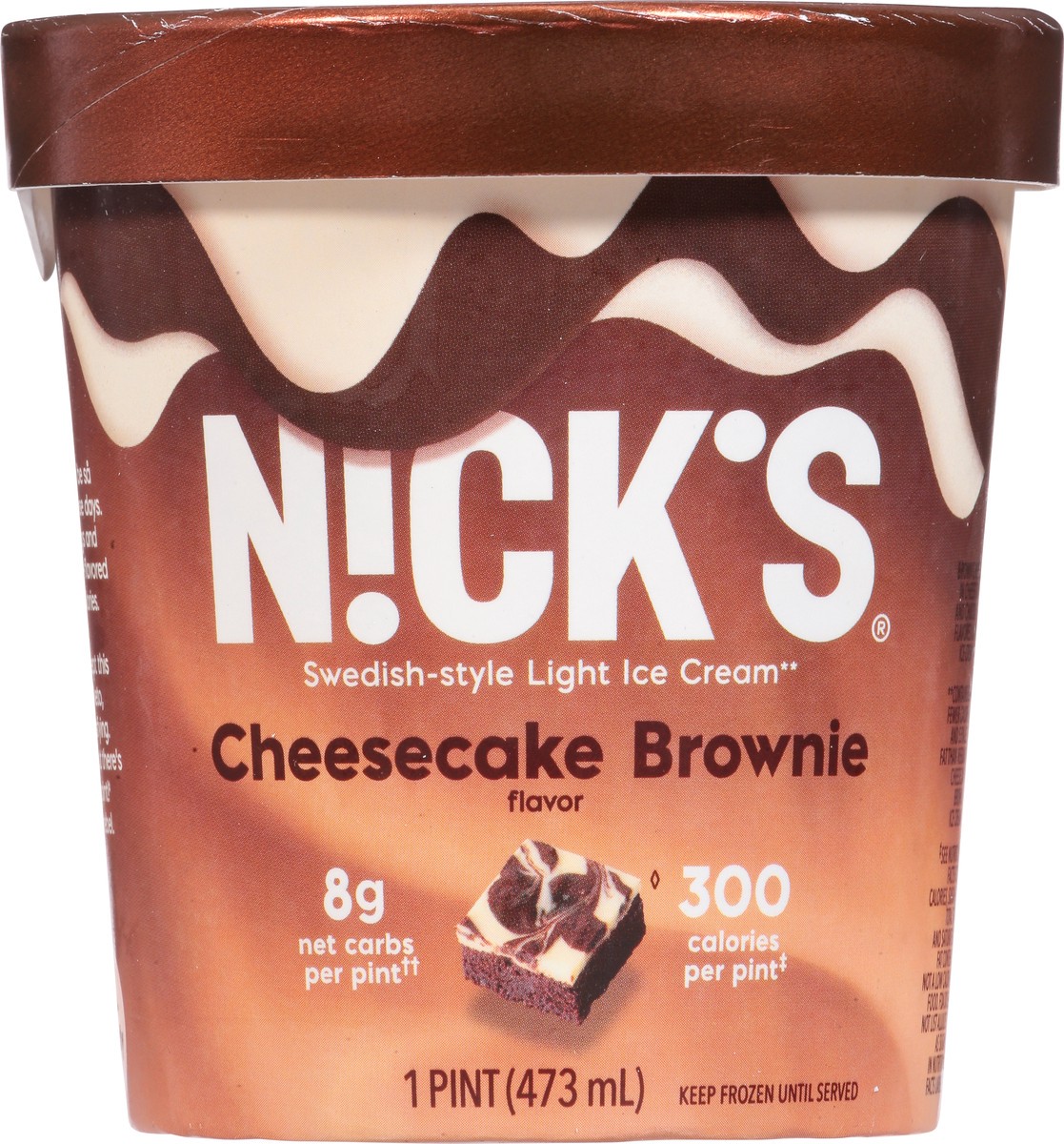slide 4 of 14, Nick's Cheesecake Brownie, 1 pt