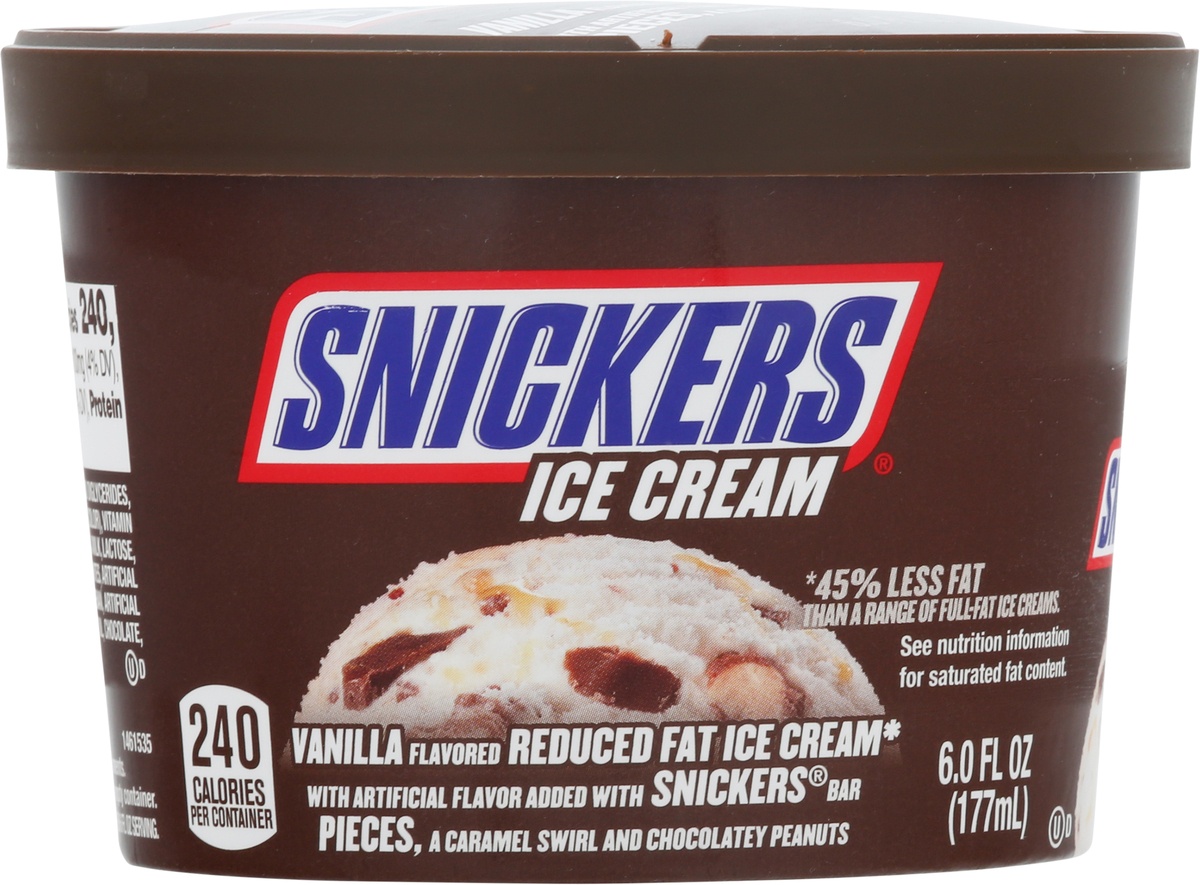 slide 9 of 11, Snickers Ice Cream Cup, 6 fl oz