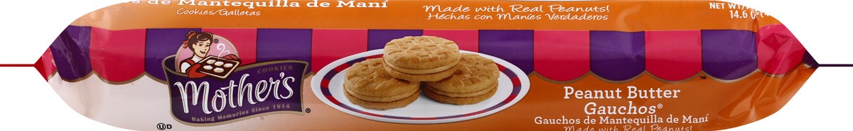 slide 7 of 12, Mothers Peanut Butter Cookies 14.6 oz, 14.6 oz