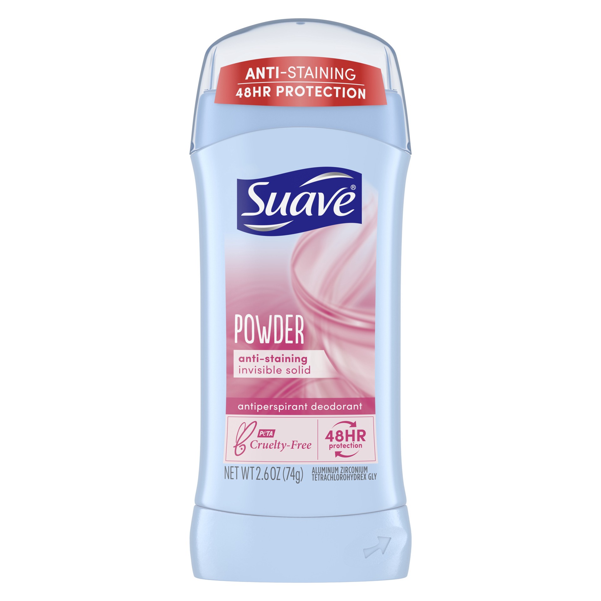 slide 1 of 2, Suave Deodorant Antiperspirant & Deodorant Stick Powder, 2.6 oz, 2.6 oz